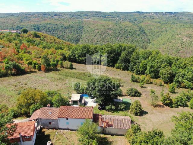 Labin, Umgebung, Haus mit Swimmingpool und großem Garten