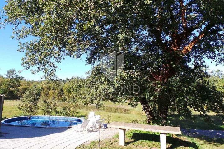 Labin, Umgebung, Haus mit Swimmingpool und großem Garten