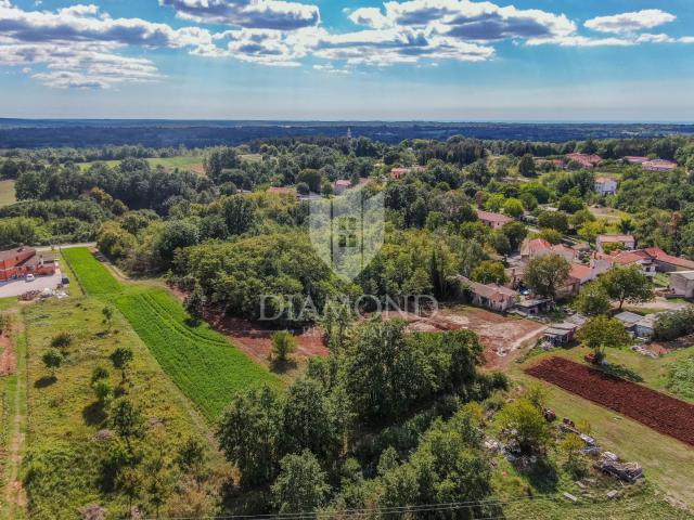 Žminj, Umgebung, Land in einer ruhigen Umgebung