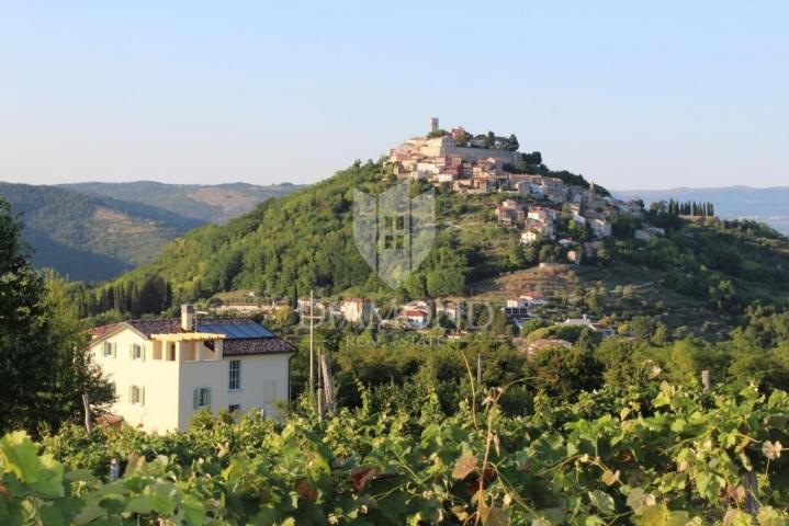 Motovun. schöne Villa mit einer bezaubernden Aussicht