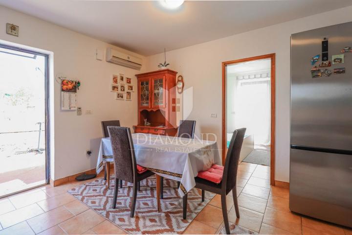 Umag, okolica! Apartmanska kuća sa lijepom okućnicom!