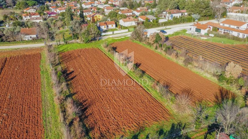 Umag okolica, prostrano zemljište 450 m od mora!