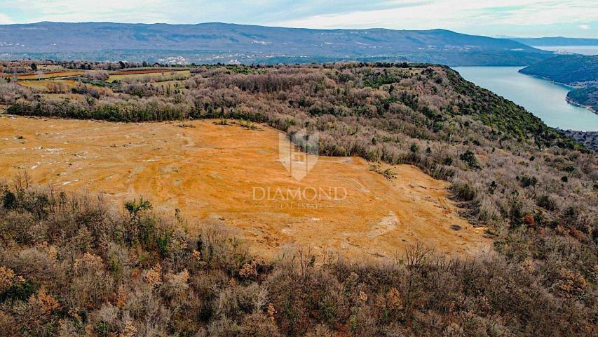 Barban, jug Istre, veliko građevinsko zemljište za 53 objekta