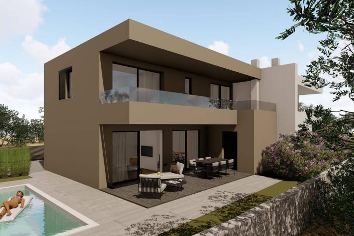 Šibenik, Zaton, prekrasna duplex vila 150 m2