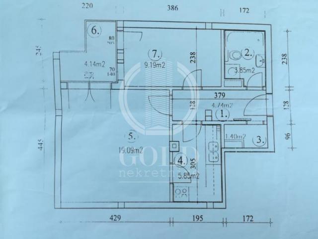 Dvosoban stan na Novoj Detelinari.  46m2 - 94760 eur ID#3320