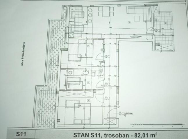 PRODAJA USELJIVOG STANA NOVOGRADNJA -PETROVARADIN 88m2, POVRAT PDV-a ID#4681