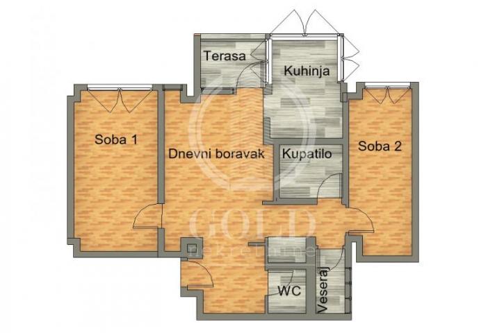 PRODAJA Stan2. 5:NOVI SAD- Bulevar oslobođenja, Braće Jovandić, 62m2, 143170e ID#5604