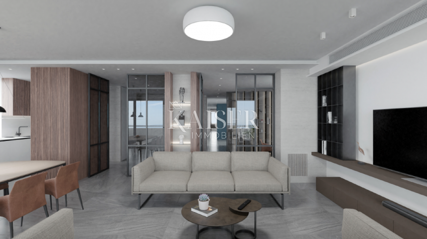 Opatija, Pobri – Penthouse od 477 m2 s bazenom i pogledom