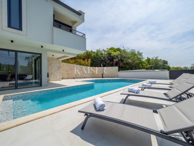 Island of Krk, Risika - luxury villa 400 m from the sea