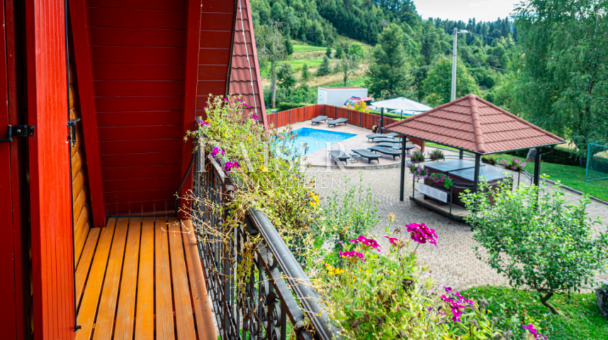 Gorski kotar - touristischer Komplex in der Nähe des Nationalparks Risnjak