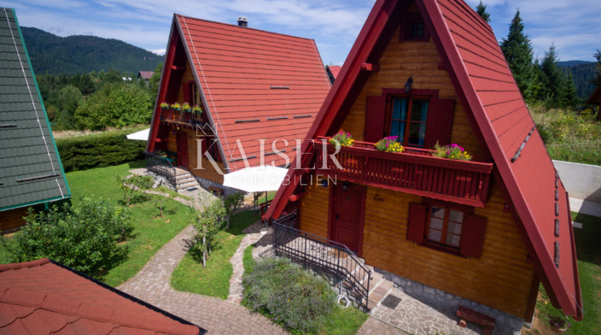 Gorski kotar - touristischer Komplex in der Nähe des Nationalparks Risnjak