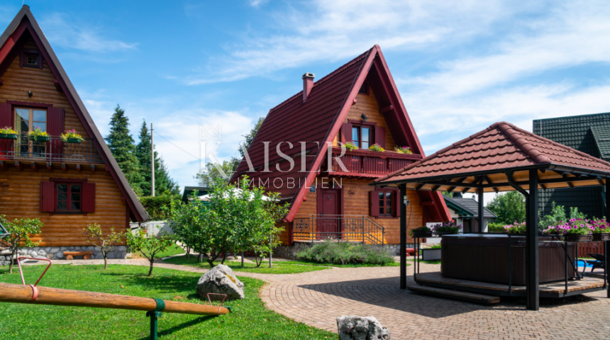 Gorski kotar - touristischer Komplex in der Nähe des Nationalparks Risnjak