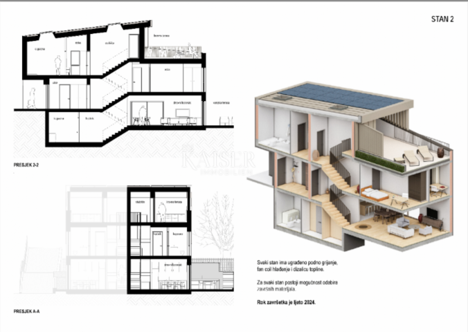 Rijeka, Kostrena - luksuzan stan 198m2