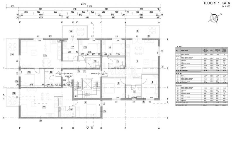 Flat Vabriga, Tar-Vabriga, 83,40m2