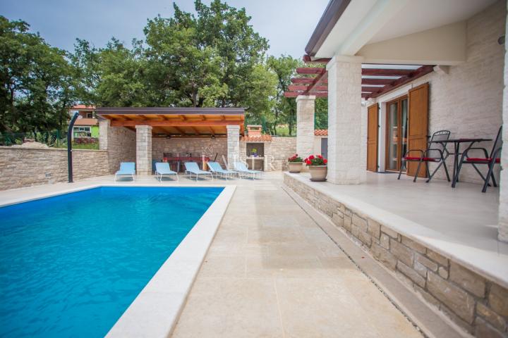 Istra-Kaštelir, Villa mit Pool, Meerblick 2