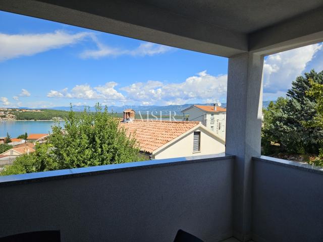 Otok Krk, Soline - apartman u novogradnji 250m od mora