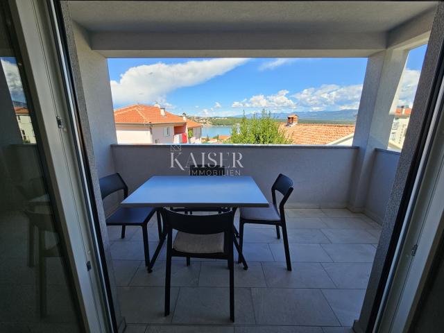 Otok Krk, Soline - apartman u novogradnji 250m od mora