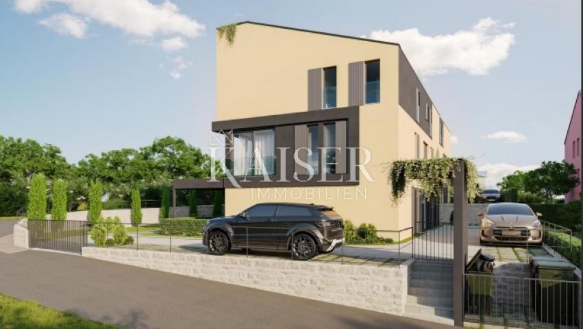 Otok Krk, Krk - penthouse u izgradnji s pogledom na more 130 m2