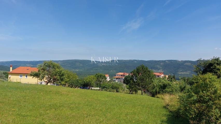 Istra, Motovun - građevinsko zemljište 6200m2 sa pogledom na Motovun