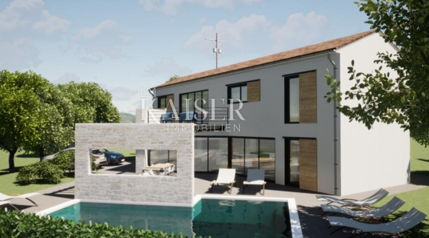 Istria, Vrsar - modern villa with pool