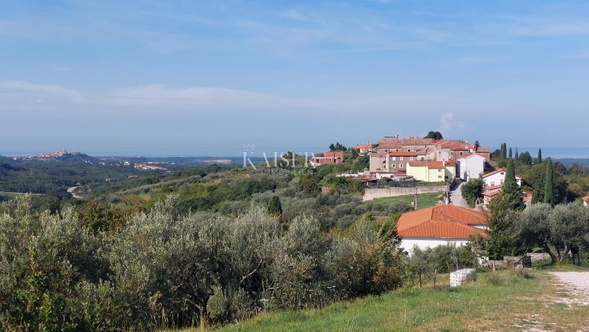 Istrien, Momjan – eine Villa mit Panoramablick auf das Meer und die Natur