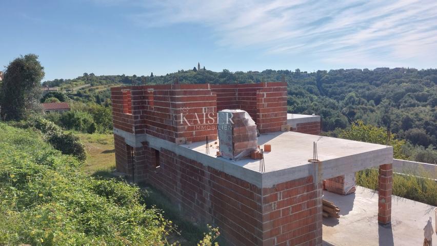 Istrien, Momjan – eine Villa mit Panoramablick auf das Meer und die Natur