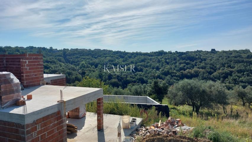 Istrien, Momjan – eine Villa mit Panoramablick auf das Meer und die Natur