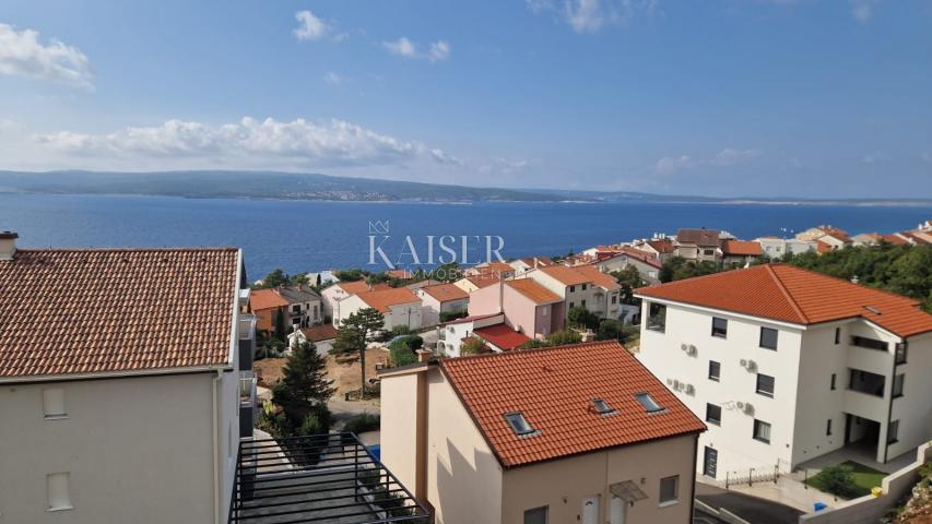 Crikvenica - apartment in a new building with a beautiful view of the sea