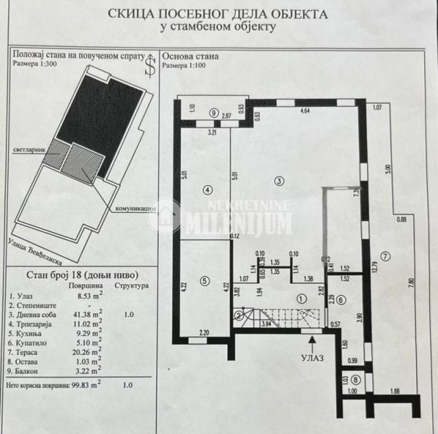 Odličan penthaus od 160m2 na Lionu ID#1678