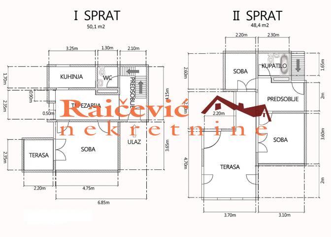 RAKOVICA VIDIKOVAC 100m2 , 2L , 189000e