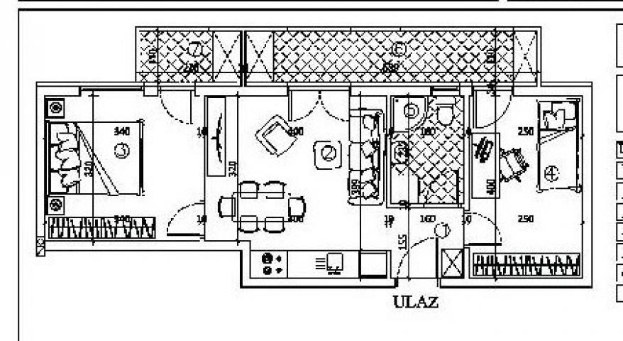 NOVI SAD - NOVA DETELINARA - 52. 63 m2