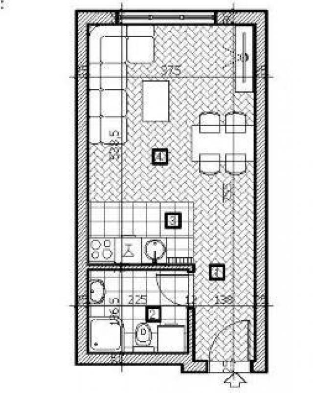 NOVI SAD - ADICE - 27. 39 m2