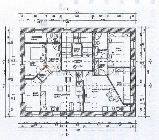 Mali Lošinj - Stambeno-poslovni objekt, 496 M2