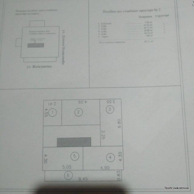 STARA PAZOVA NOVA PAZOVA 89m2 , 10 , 85000e