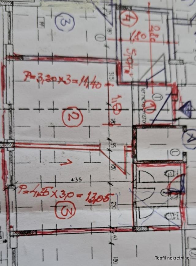 STARA PAZOVA NOVA PAZOVA 52m2 , 65000e