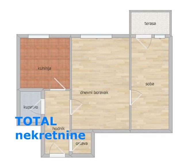 2 Dvosoban stan NOVI SAD, 97850€