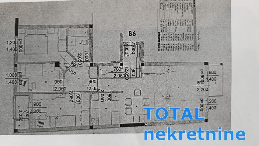 3. 5 Troiposoban stan NOVI SAD, 179530€