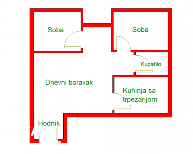 3 Trosoban stan NOVI SAD, 93730€