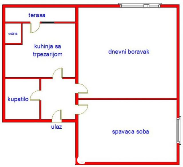 2 Dvosoban stan NOVI SAD, 115000€