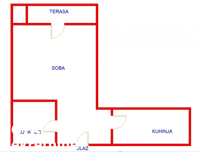 1 Jednosoban stan NOVI SAD, 113300€