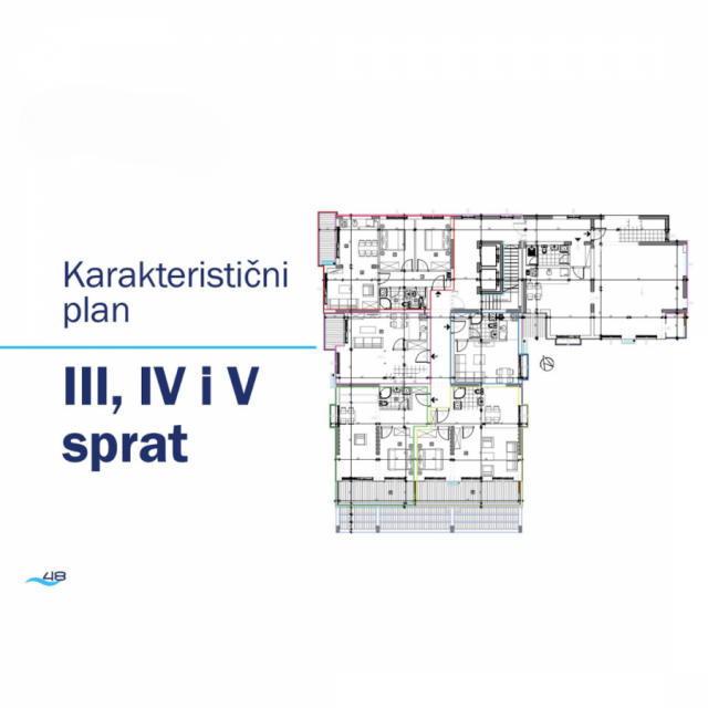 Apartments in construction 23 - 62 m2 in Bečići