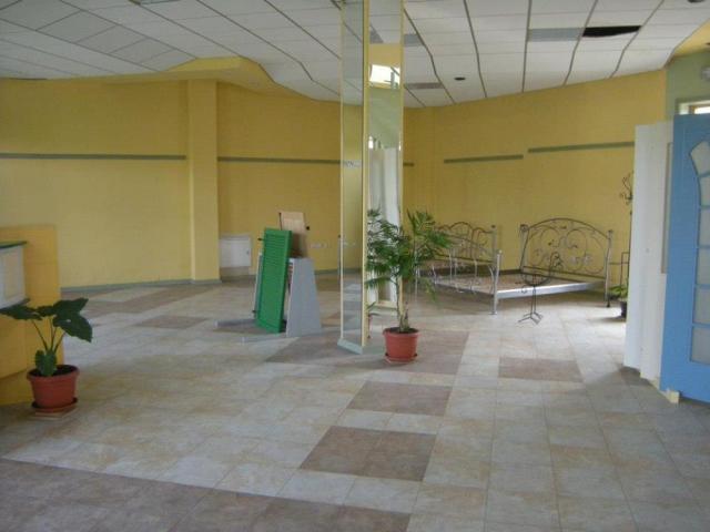 Sales space with offices