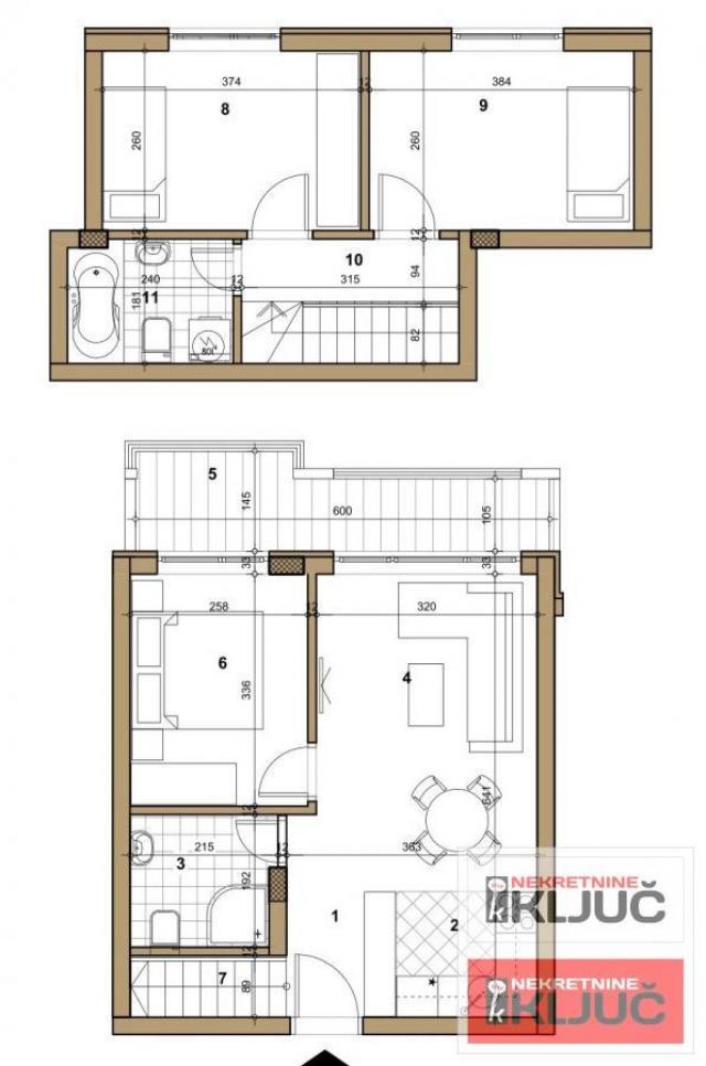 TELEP - LIMAN 4,  72m2, Četvorosoban sa PDV