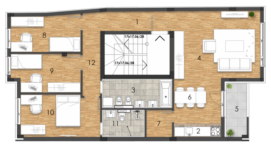 TELEP, 92 m2, 199000€