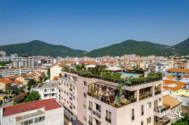 Luksuzan apartman Roof Top Villa sa panoramskim pogledom u Budvi