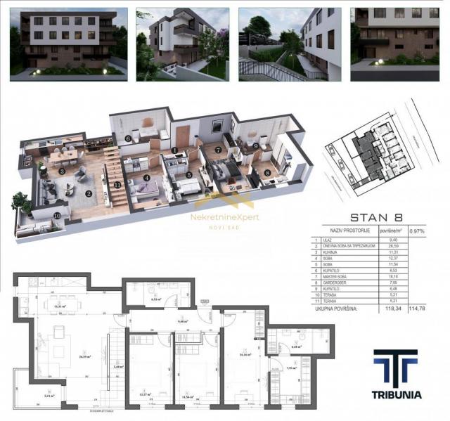 Tribunia gradnja - kupi bez provizije - direktno od investitora