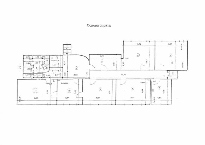 Ruzveltova, PP od 300m2, 11 kancelarija, u poslovnoj zgradi, renovirano ..  