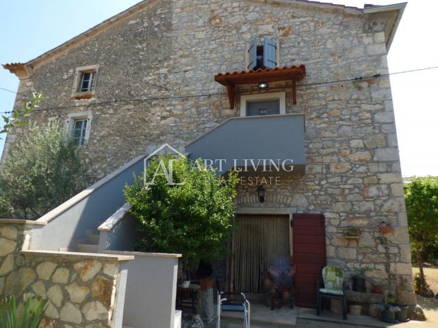 Poreč - Umgebung, authentisches istrisches Steinhaus mit Meerblick