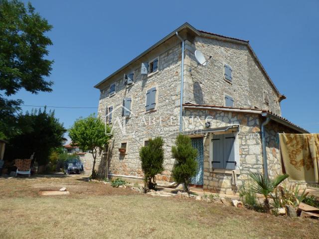 Poreč - Umgebung, authentisches istrisches Steinhaus mit Meerblick