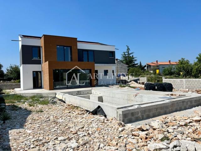 Vodnjan-surroundings, modern designer villa with swimming pool